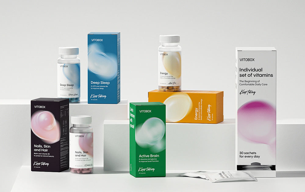 VITOBOX保健品包装设计