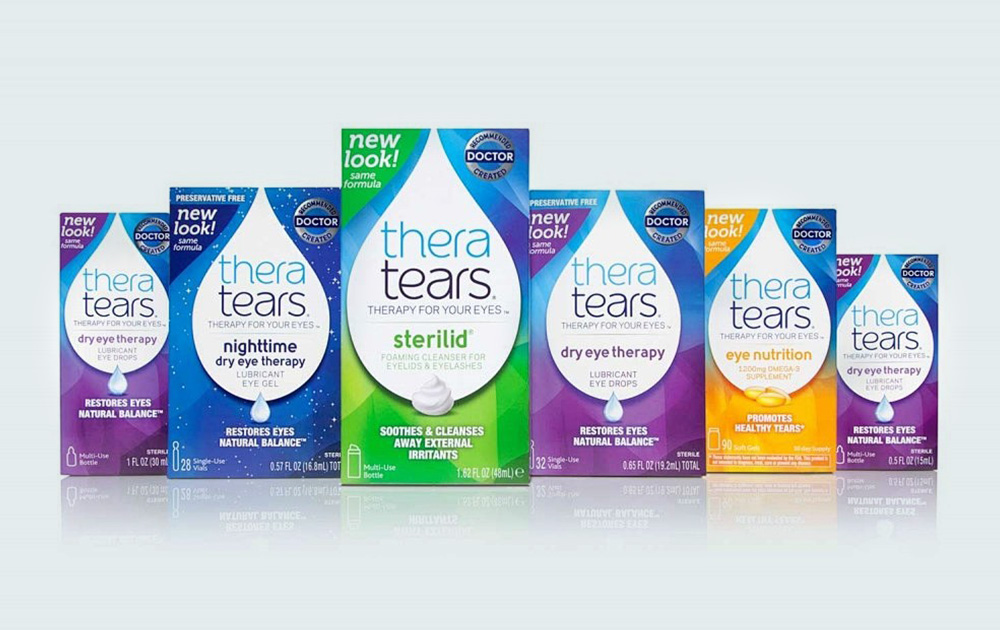 thera tears药品包装设计