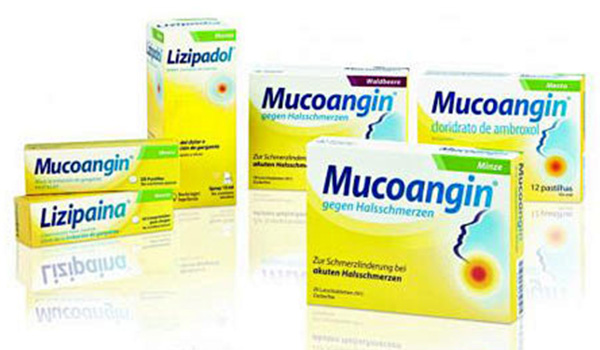 mucoangin药品包装设计上市